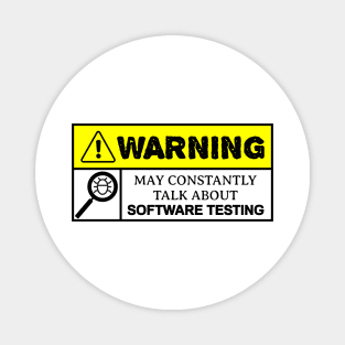 software tester Magnet